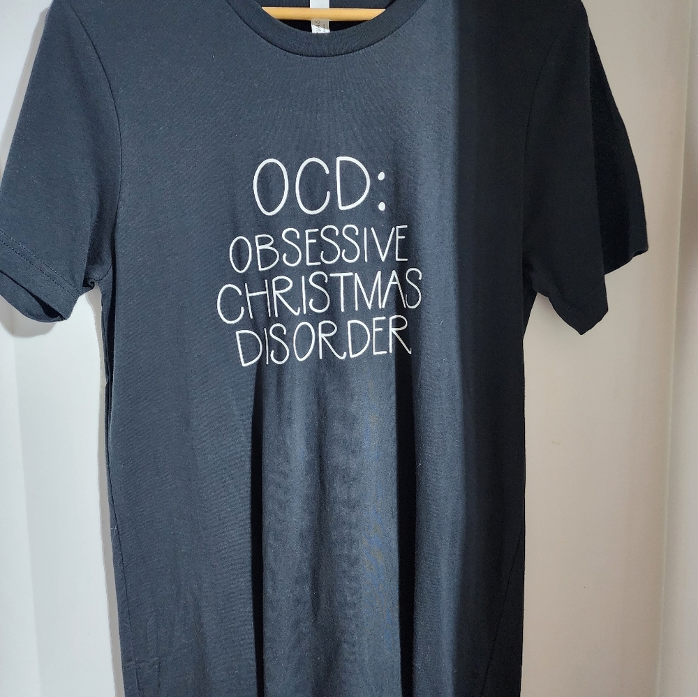 Obsessive christmas disorder shirt size medium